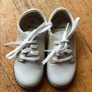 Classic White Kids Shoes